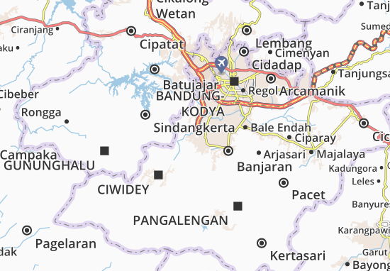 Mapa Soreang