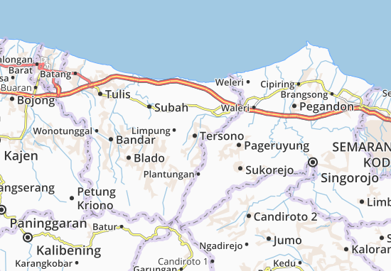 Tersono Map