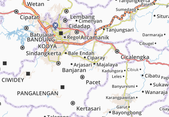Ciparay Map