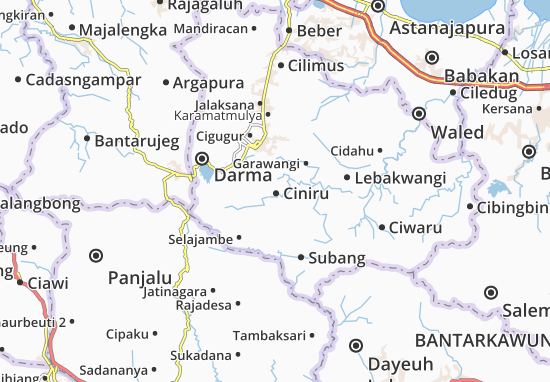 Ciniru Map