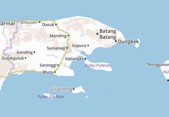 Kalianget Map