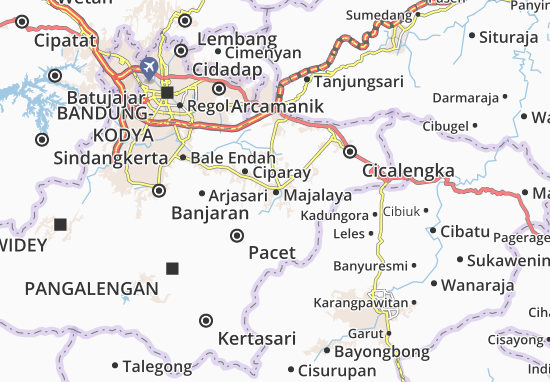 Majalaya Map