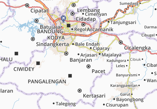 Mapa Arjasari