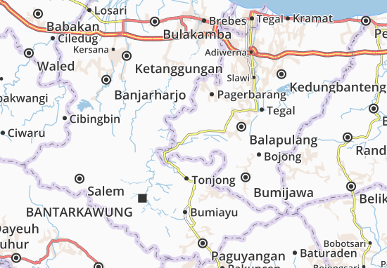 Margasari Map