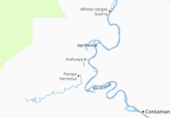Kaart Plattegrond Inahuaya