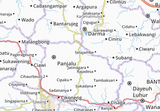 Kaart Plattegrond Panawangan