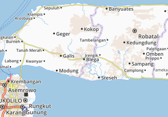 Blega Map