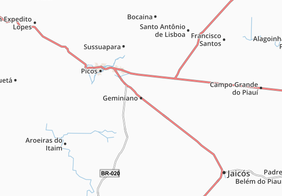 Mapa Geminiano