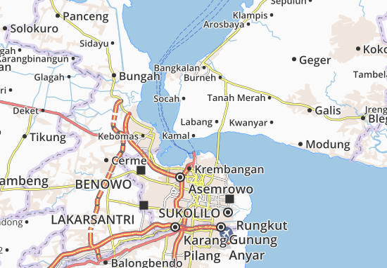 Karte Stadtplan Kamal