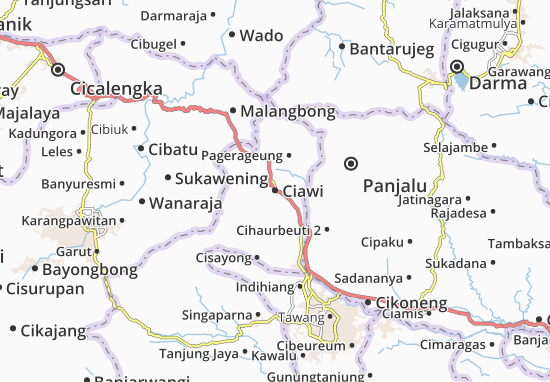 Ciawi Map