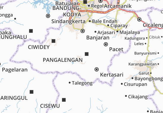 Pangalengan Map