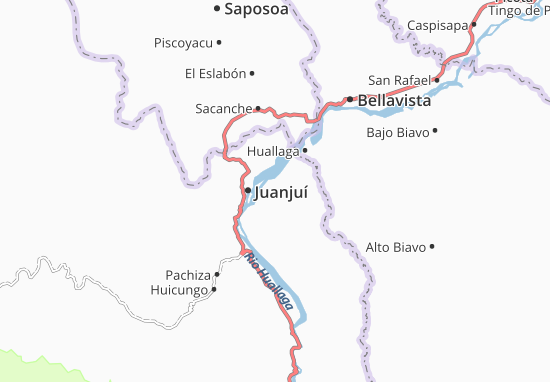 Karte Stadtplan Pajarillo