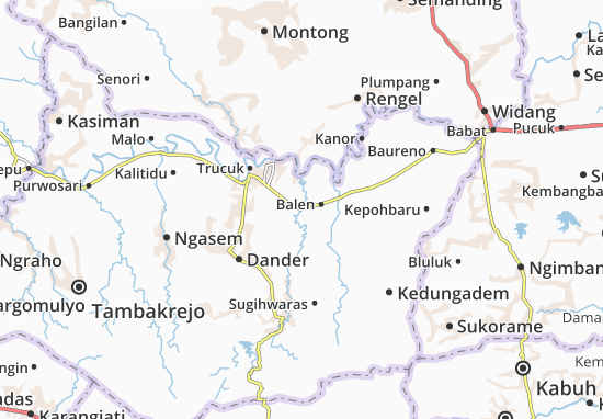 Kapas Map