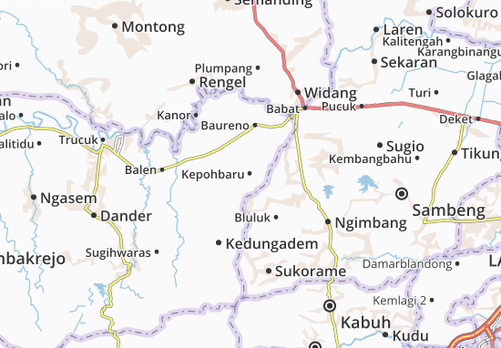Kepohbaru Map