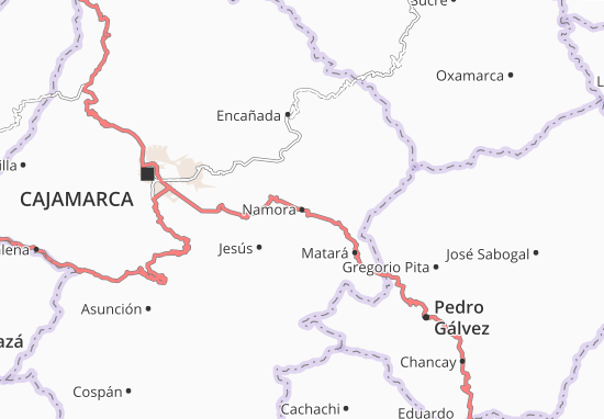 Namora Map