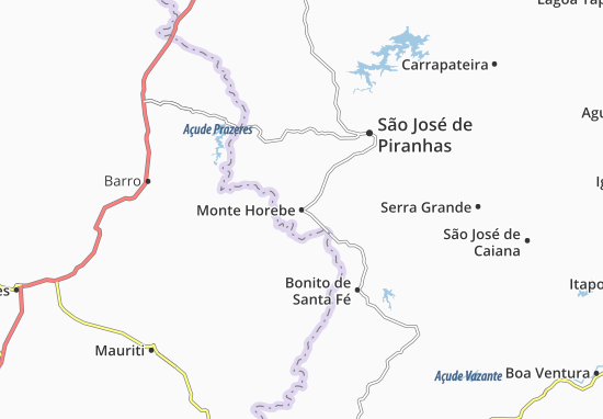 Monte Horebe Map