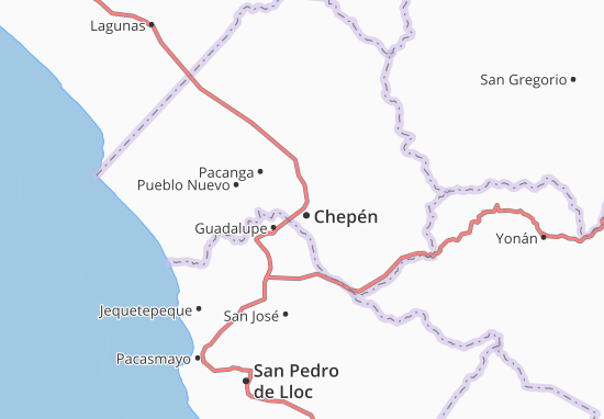 Mapa Chepén