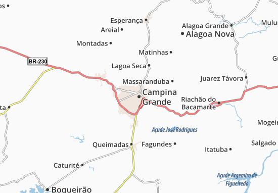 Campina Grande Map
