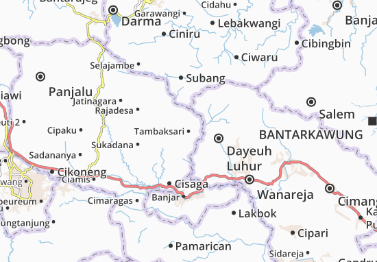 Mapa Tambaksari
