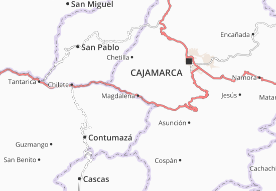 Mapa Magdalena