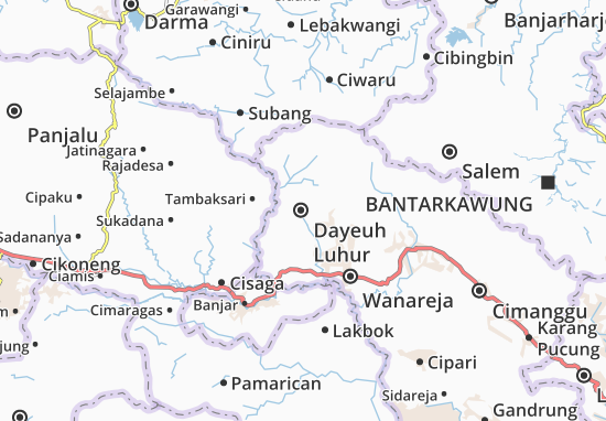 Dayeuh Luhur Map