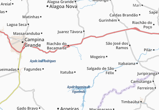 Ingá Map