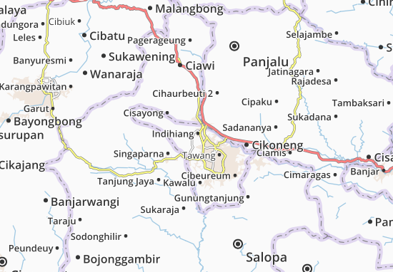 Mapa Indihiang