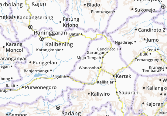 Karte Stadtplan Watumalang