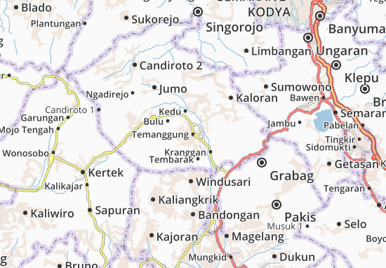 Mapa Temanggung
