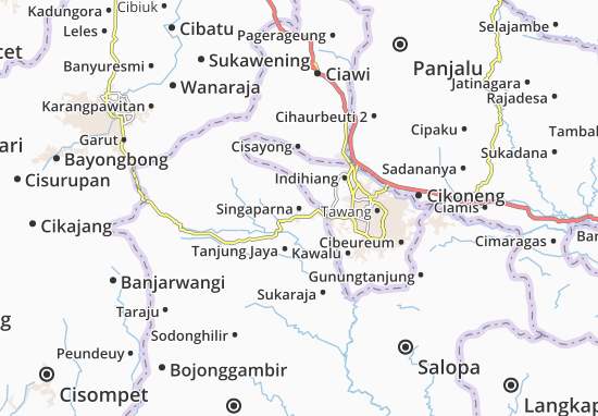 Carte-Plan Singaparna