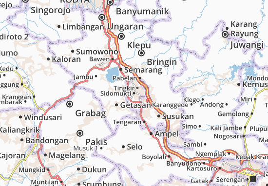 Sidomukti Map