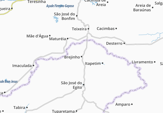 Mapa Brejinho