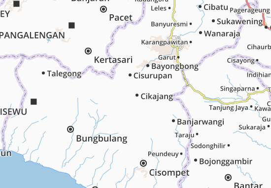 Cikajang Map