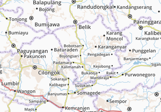 Bojongsari Map