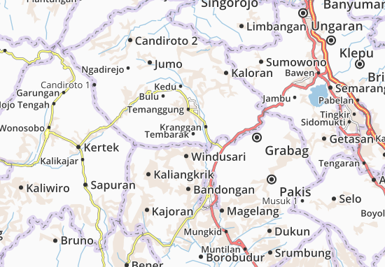 Karte Stadtplan Tembarak