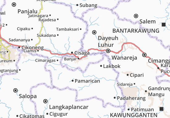 Kaart Plattegrond Pataruman