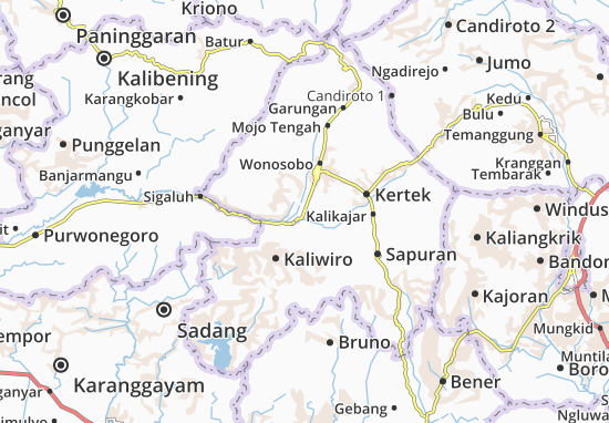 Selomerto Map