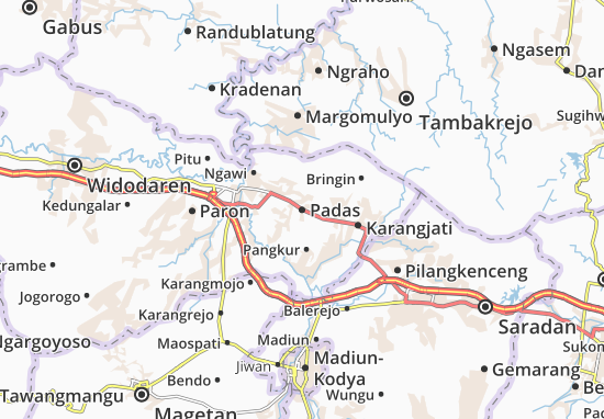 Padas Map
