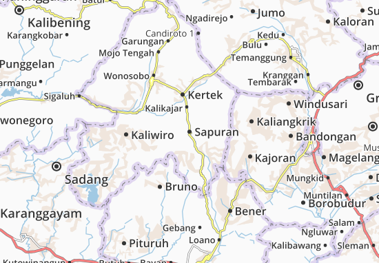 Sapuran Map