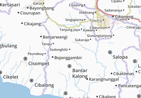 Karte Stadtplan Sodonghilir