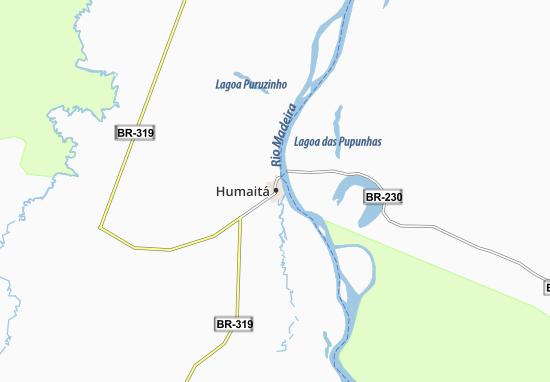 Humaitá Map