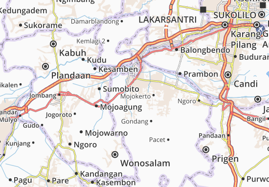 Kaart Plattegrond Puri