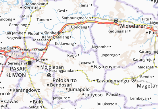 Kerjo Map