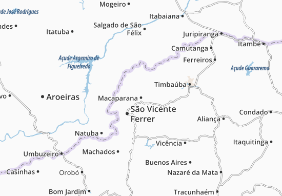 Macaparana Map