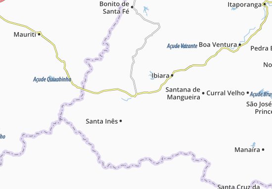 Kaart Plattegrond Conceição