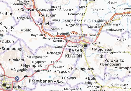 Gatak Map