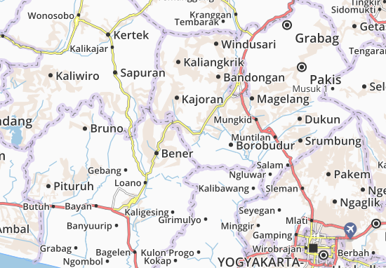 Karte Stadtplan Salaman