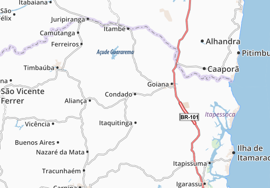 Mappe-Piantine Condado