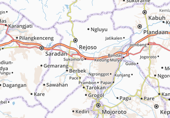 Carte-Plan Sukomoro