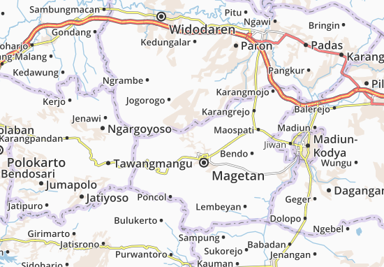 Panekan Map